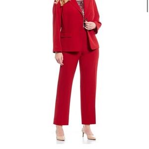 Woman’s Red Suit Pants Kasper